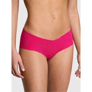 Victoria’s Secret PINK No Show Hot Pink Cheeky Panties NEW